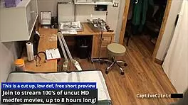 Lesbian Torment Clinic Olivia Kassady Teasing Blonde Pussy