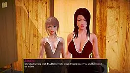 My new family game turns erotic with big tits redhead