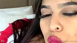 nurse with big tits takes her temperature with her black toy - ivy flores leak