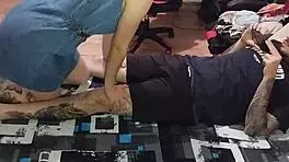 Detailed wild sex follows rich blowjob with young university girl