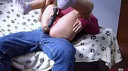 Beautiful Woman Overwhelmed by Intense Anal Pleasure in Cumshot Compilation with Nice Ass