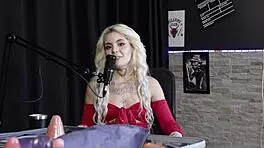 Loira Explica Como Fazer Um Bom Sexo Anal Demonstra Seu Boquete E Gemido Ao Enfiar No Cu - Kyra Sex Sheer Red