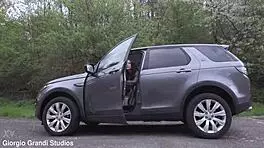 Nuria Millan stranded with broken car, endures 5-on-1 gangbang with deepthroat and gaping.