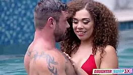 Perverted Stepfather Stepdaughter Share Intimate Fucking Secrets