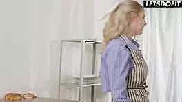 teen bakers share secret during work