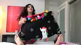 Christmas Morning Sex With Babe