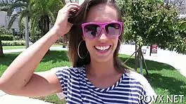 Kelsi Monroe Sucks European Teen Cock In Pov Hardcore Blowjob