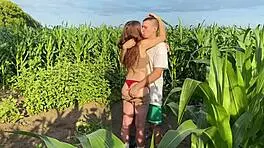 'Fuck me roughly in the corn field,' begs the multiorgasmic babe.