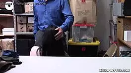 Hot Thief Pays Off Using Her Pussy And Gets Railed