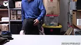 Hot Thief Pays Off Using Her Pussy And Gets Railed