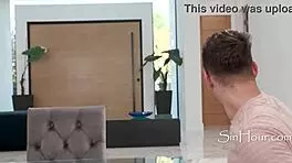 blonde petite teen explores taboo fantasy fucking