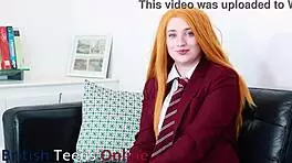 british redhead victoria greene gets her cunt teased and squirts everywhere