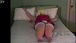 curvy young wife in stockings cums multiple