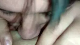 my cuckold hubby licks all my clitoris before fucking me in misionary after i got fucked by my young 18+ stud!