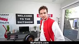 Share your luscious black body with the frat, myhotsis!