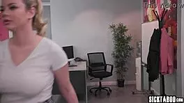 Heather Honey's big ass gets banged by a group of perverted classmates in rough gangbang.