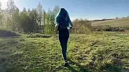 street sex and cum in the pussy - everyday life for russian students