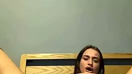 slutty goth teen solo play with anal assfucking and big ass