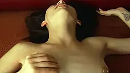 feel like you are the one fucking this pretty teen 18+ with small 18+ pierced tits and a very tight bald pussy