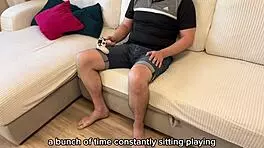 Stepson Brazenly Fucked Stepmom Stuck In Couch Russian Amateur With Conversations And English Subtitles