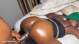 Vera's Tight Pussy Grabs His Big Black Cock