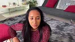 Stepsister Is Horny And Receives A Huge Load In Her Pussy