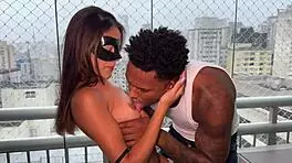 married dancer seduces black guy bareback