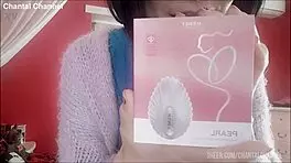 chantal squirts with new sex toy