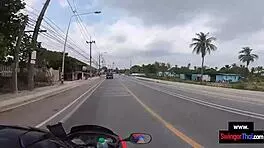 Amateur Asian Teen Sex With Her Big Dick European Boyfriend After A Day Out