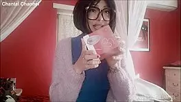 chantal squirts with new sex toy