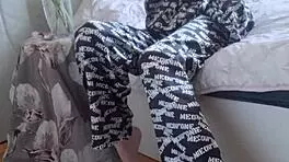 Elza Kom Nylon Tights Fetish Worship