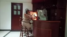 i grab a drink at my usual bar and fuck the new bartender