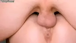 Squirting On His Big Cock!