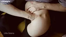 deep anal fisting stretches gaping asshole in black dress humiliation