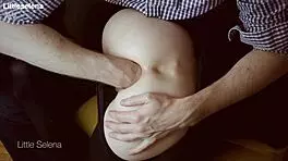 deep anal fisting stretches gaping asshole in black dress humiliation