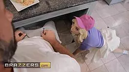 Brazzers - when manuel cant get his wife to fuck him he switches his focus to sexy delivery girl lexi lore