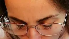 Blowjob and Fuck in Car Vertical POV