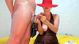 i watch femdom cfnm food fetish handjob leadin to cumshot wit big cock