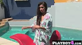 long legged asian teen 18+ bryiana noelle posed in lingerie before striptease