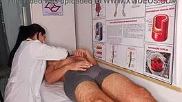 Erection in Front of Nurse Leads to Rough Banging