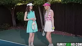 Pickleball Leads to Intense Foursome Sex