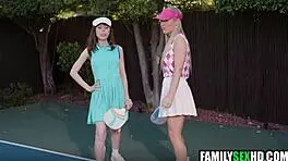 Pickleball Leads to Intense Foursome Sex