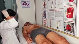 Erection in Front of Nurse Leads to Rough Banging