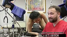 raya nguyens ass gets blasted with cum backstage