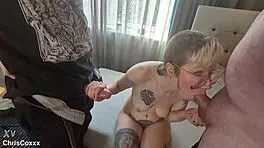 Greedy rosa double bj!