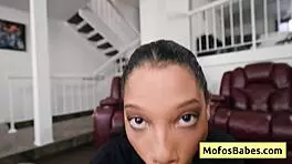 Sexy Busty Black Beauty Girl Suck Huge White Cock And Gets Fucked Doggy Style Deep And Rough - Eden West Charles Dera