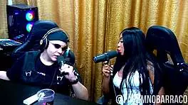 O podcast pegou fogo elas se chuparam bem gostoso a putaria rolou solta - p�pum no barraco