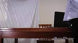 Asia divine visits her doctor for an anal examination leading to proper therapy.