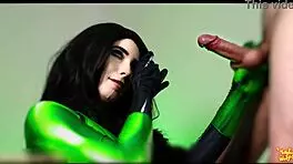 Shego's Tight Pussy Filled with Hot Creampie in 4K Close-Up Doggystyle by Mollyredwolf!