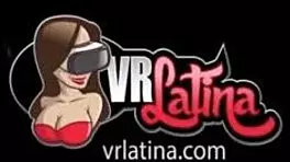 Tattooed latina babe intensely works out in vr